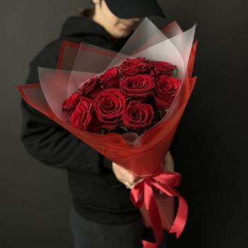 Букеты из красных роз 40 см (Эквадор) [артикул букета: 172200]