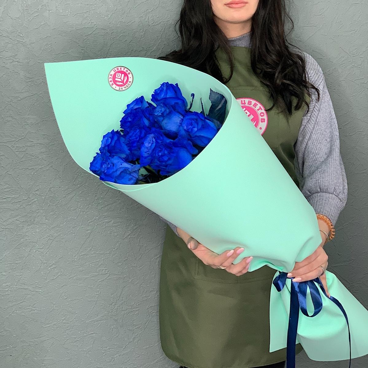 Букеты из синих роз (Эквадор) №: 172500