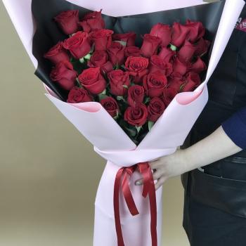 Букеты из красных роз 70 см (Эквадор) articul: 104250