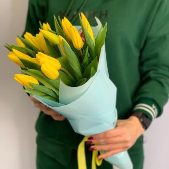 Тюльпаны жёлтые 15 шт (articul: 126750)