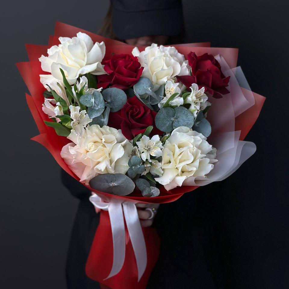 Розы 35 см 51 шт